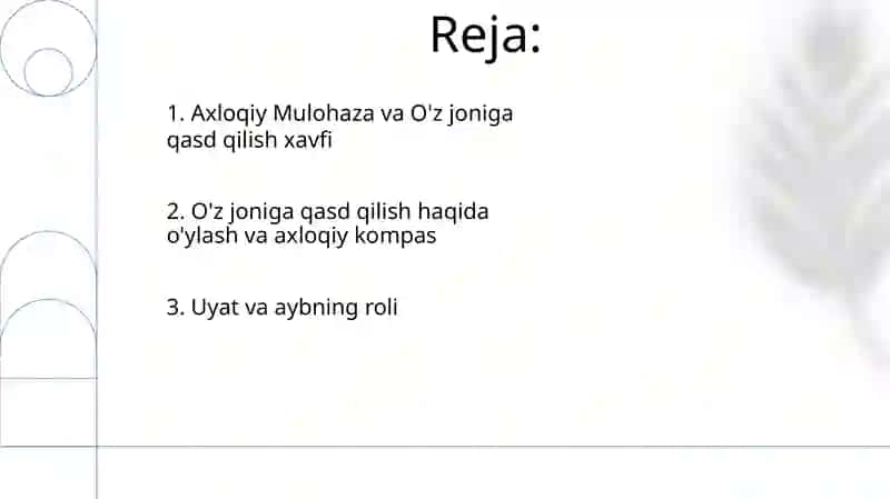 Suitsidal axloq psixalogiyasi 2