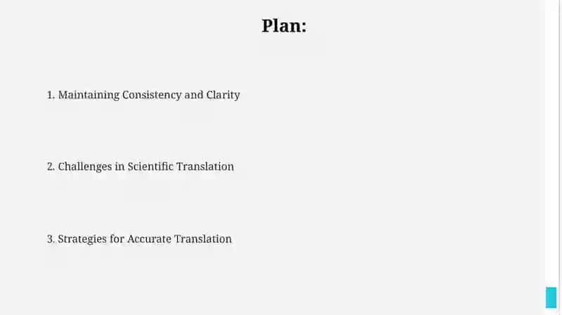The translation of scientific terms 2