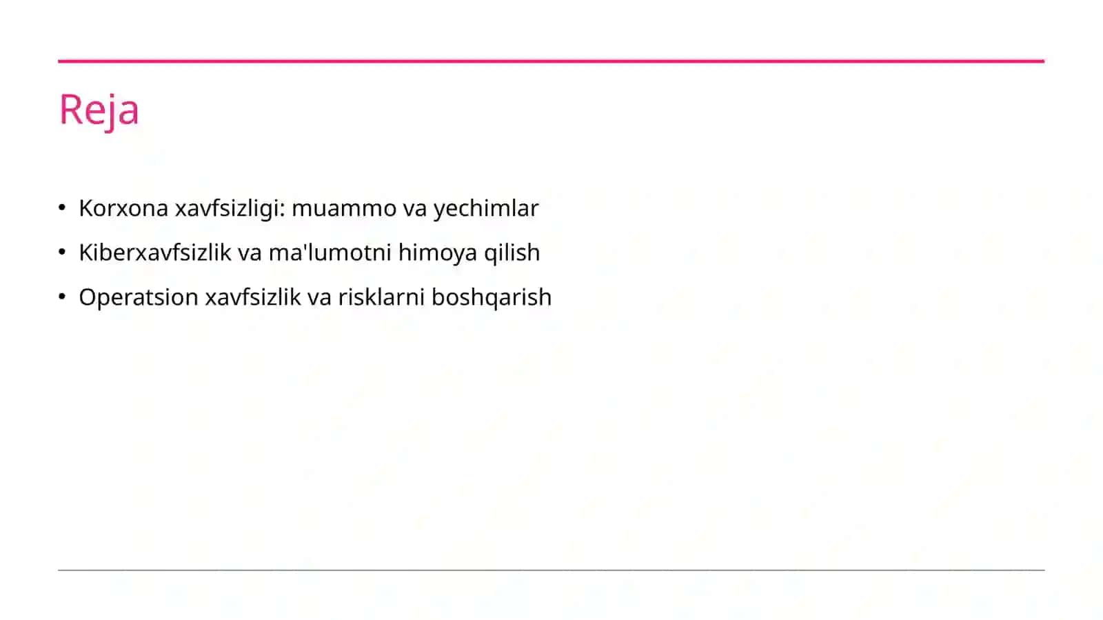 Korxona xavfsizligiga tahdidlar 2