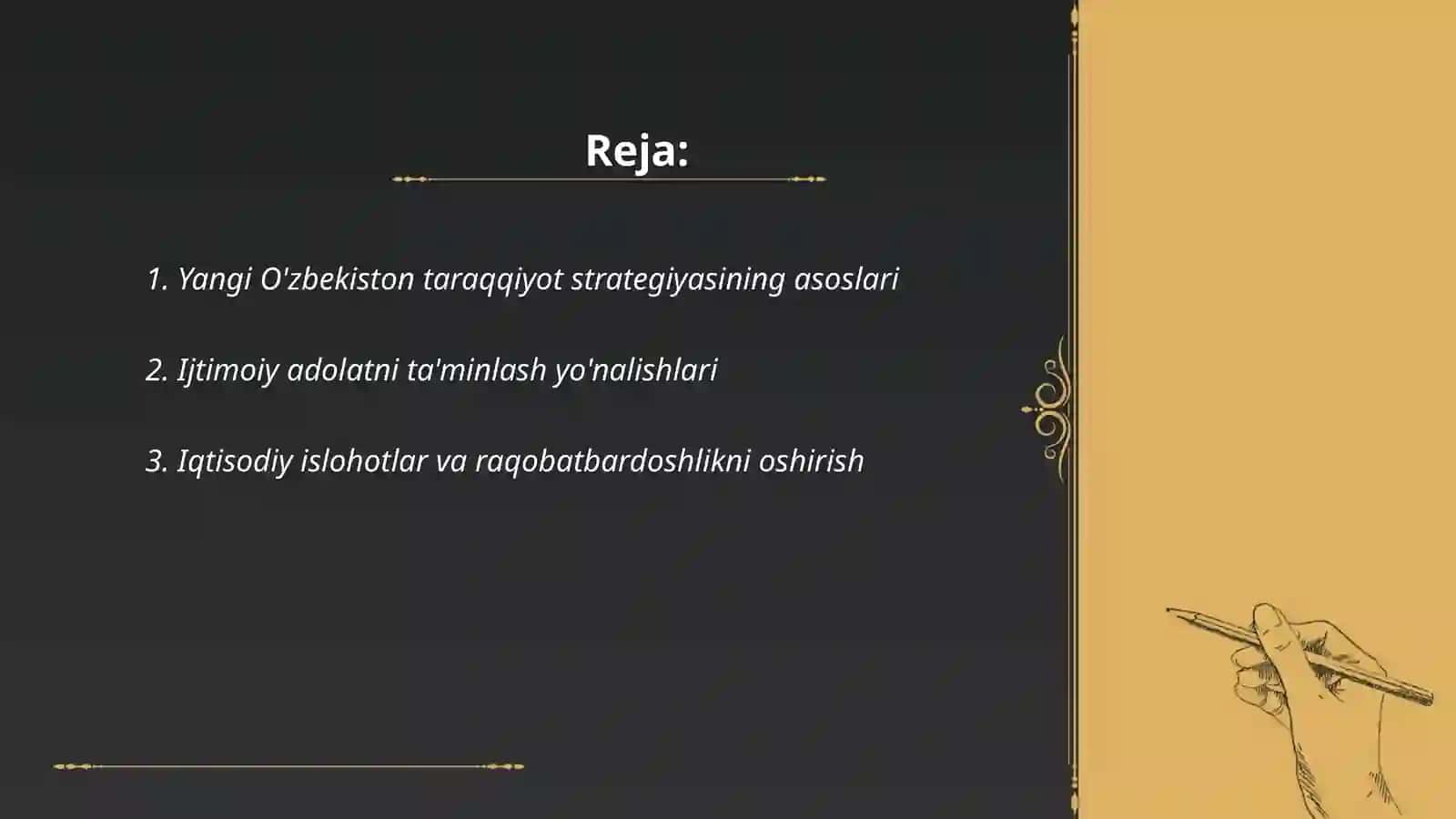 O'zbekistonning Taraqqiyot Strategiyasi 2