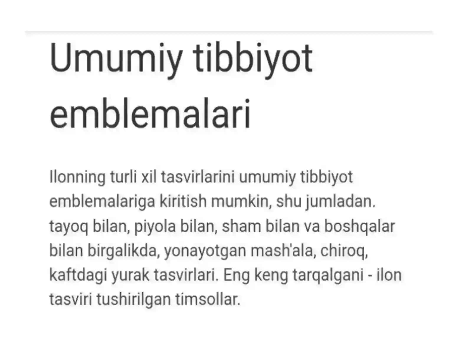 TIBBIYOT EMBLEMALARI 2