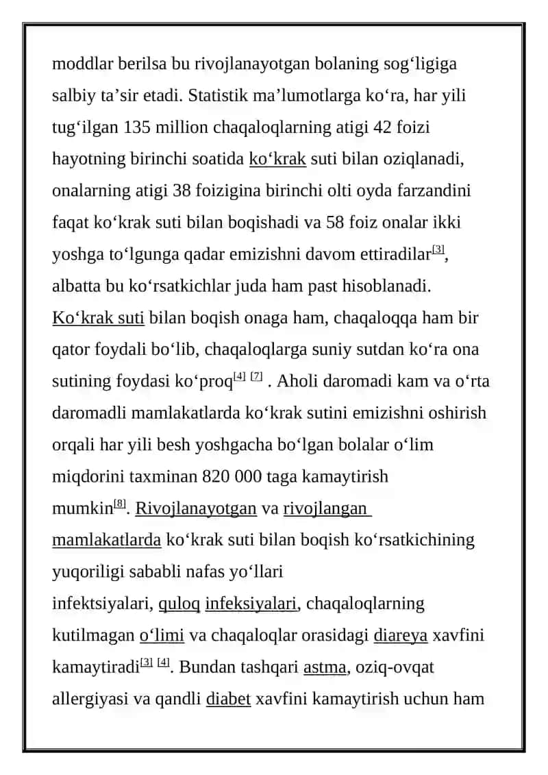 Kokrak bilan boqish tamoyillari 2