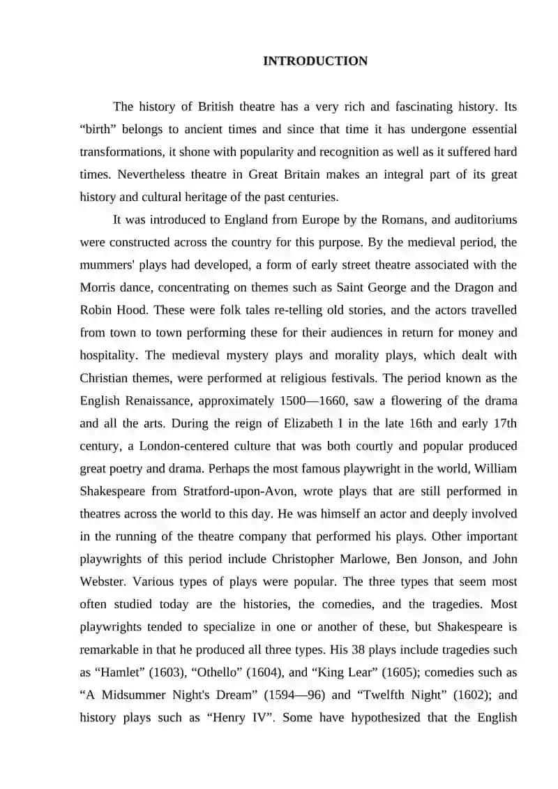 THE RESTORATION ENGLISH LITERATURE 2