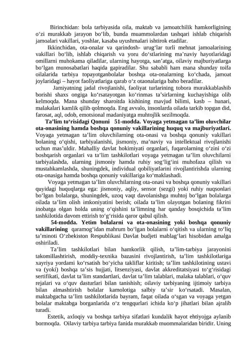 MAKTAB OILA INTEGRATSIYASI 2