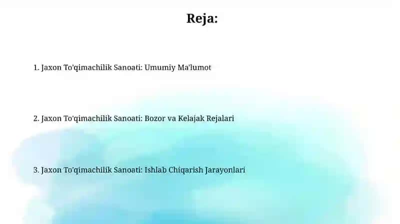 Jaxon kemachiligi sanoati 2
