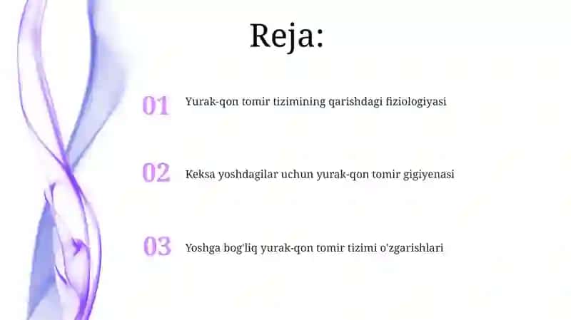 Yurak-qon tomir tizimi 2