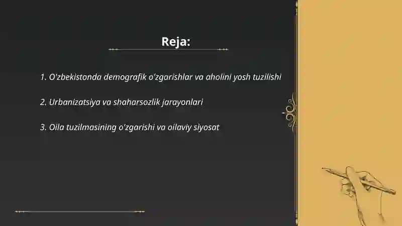 Ôzbekiston Respublikasida ijtimoiy ôzgarish 2