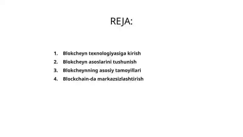 Blokcheyn texnologiyasi 2