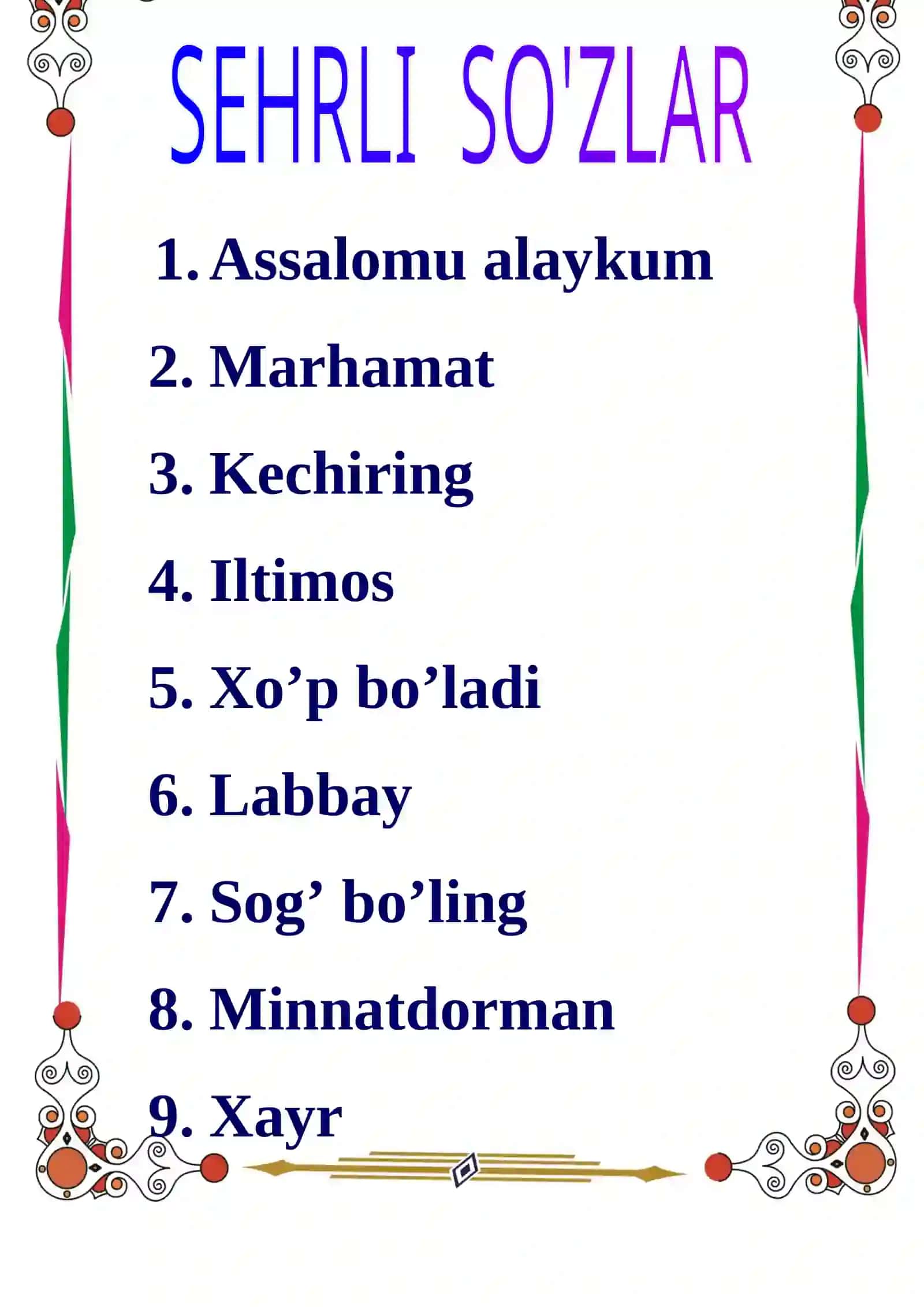 O'ng qo'l qoidasi 2