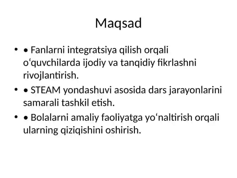 STEAM ta'limi 2