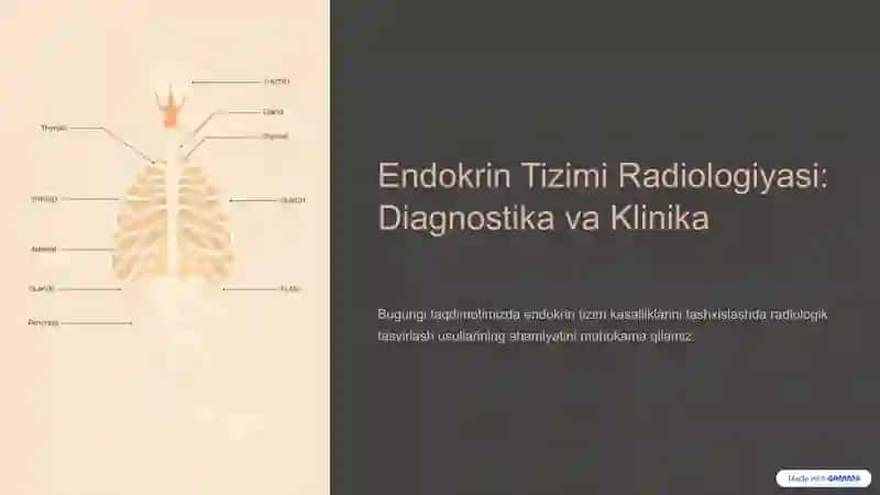 Endokrin Tizimi Radiologiyasi 2