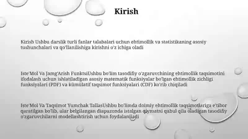 Iste'Mol Va Jamg‘Arish Funktsi 2