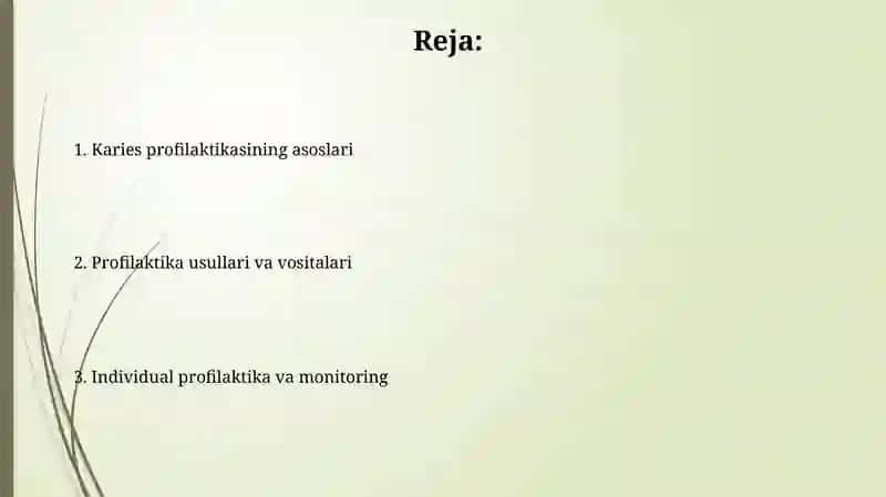 Karies profilaktikasi 2