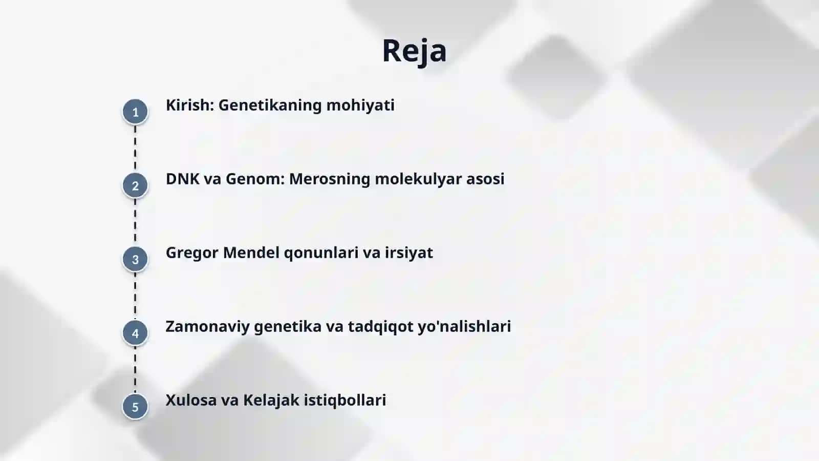 Umumiy genetika 2