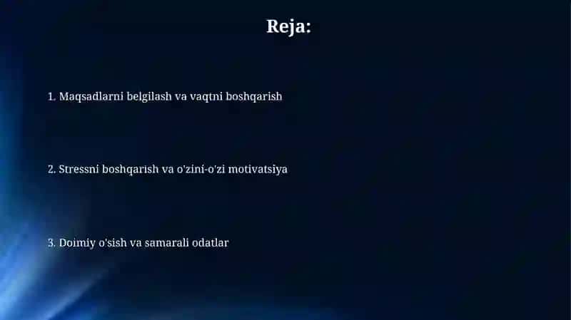 SMART maqsadlari 2