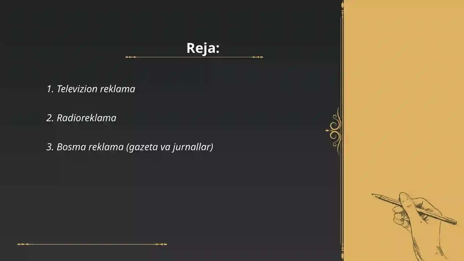 Televizion reklama 2