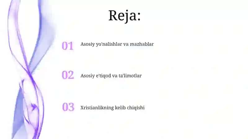 Xristianlikning Kelib Chiqishi 2