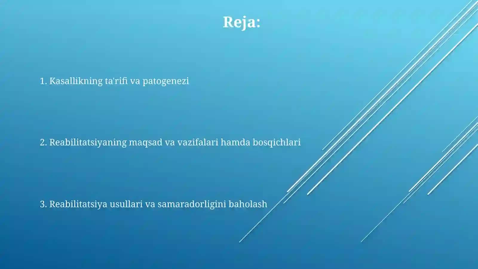 Nafaz olish tizimi kasalliklarida (bronhit pnevmoniya bronxial astma) rebilitatseya 2
