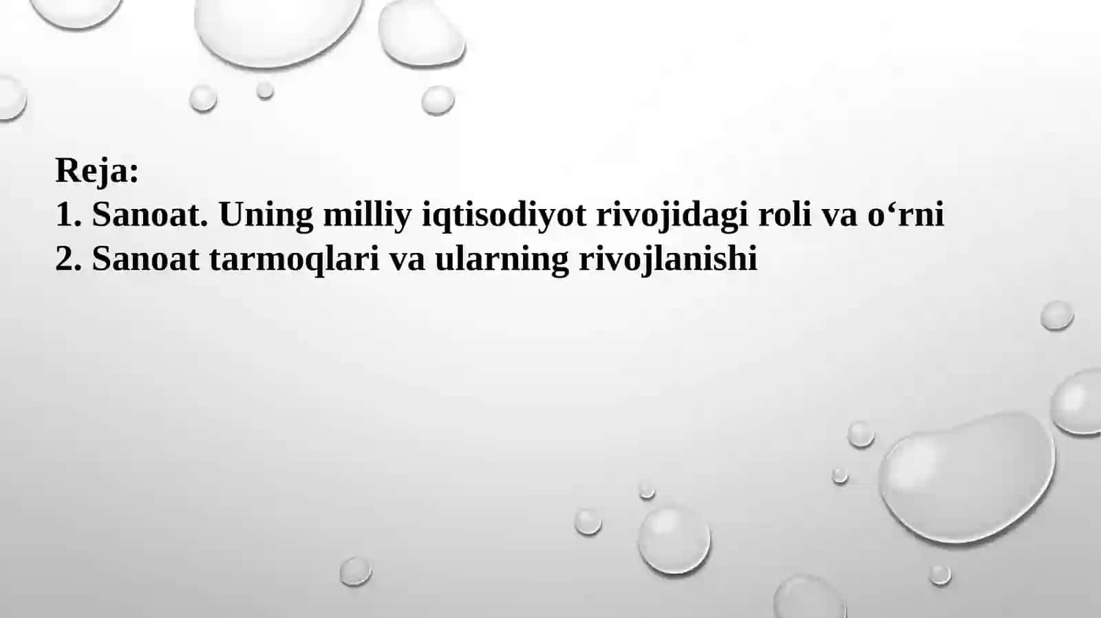 Sanoat-milliyiqtisodiyotningyetakchitarmog‘i 2