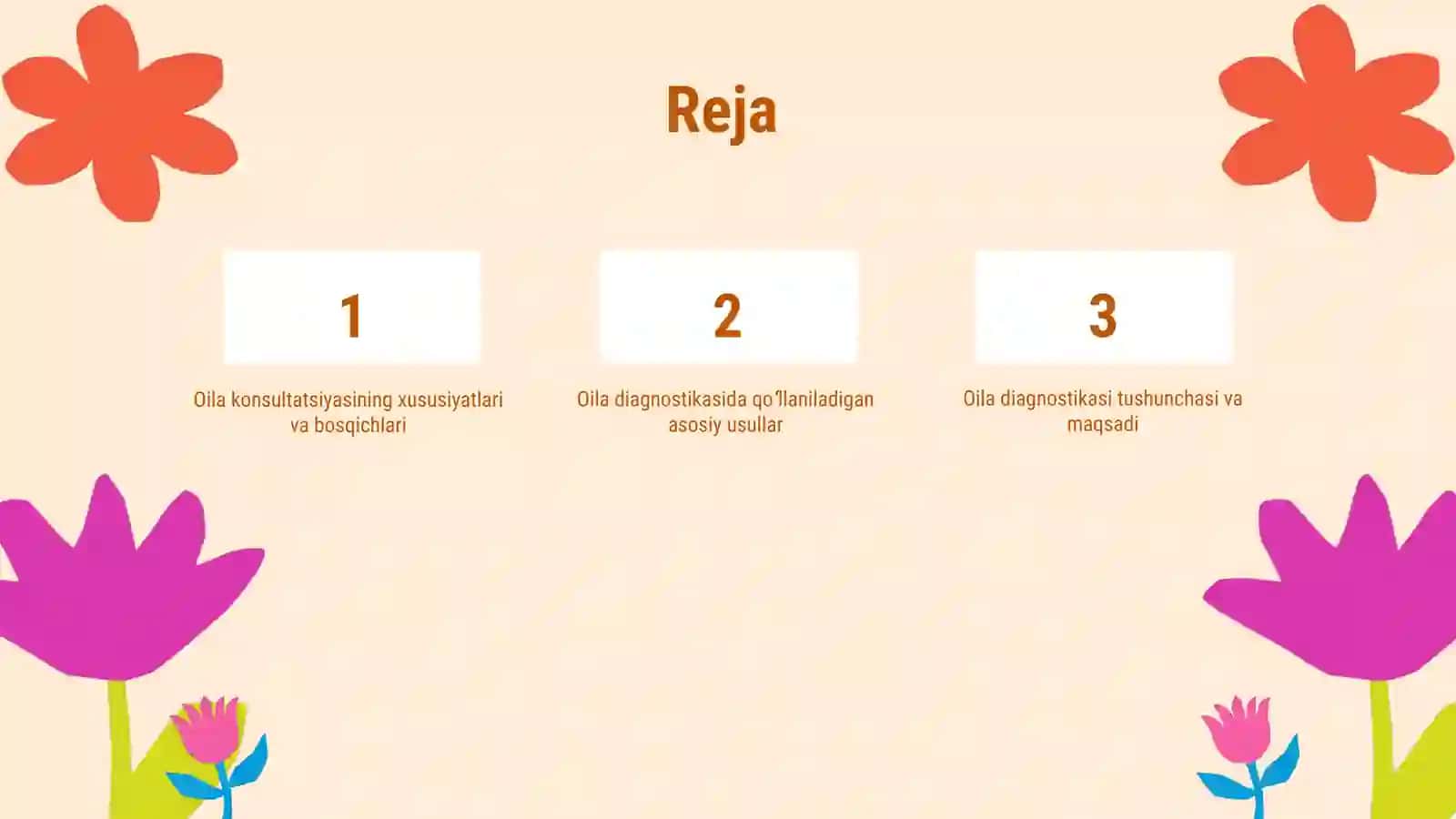 Oila diagnostikasi va konsultatsiyasi xususiyatlari 2