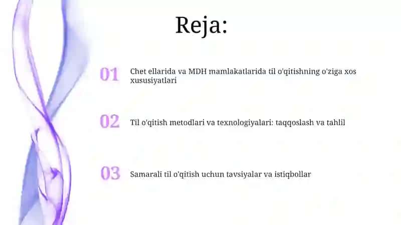 MDH davlatlari va xorijda til óqitish 2