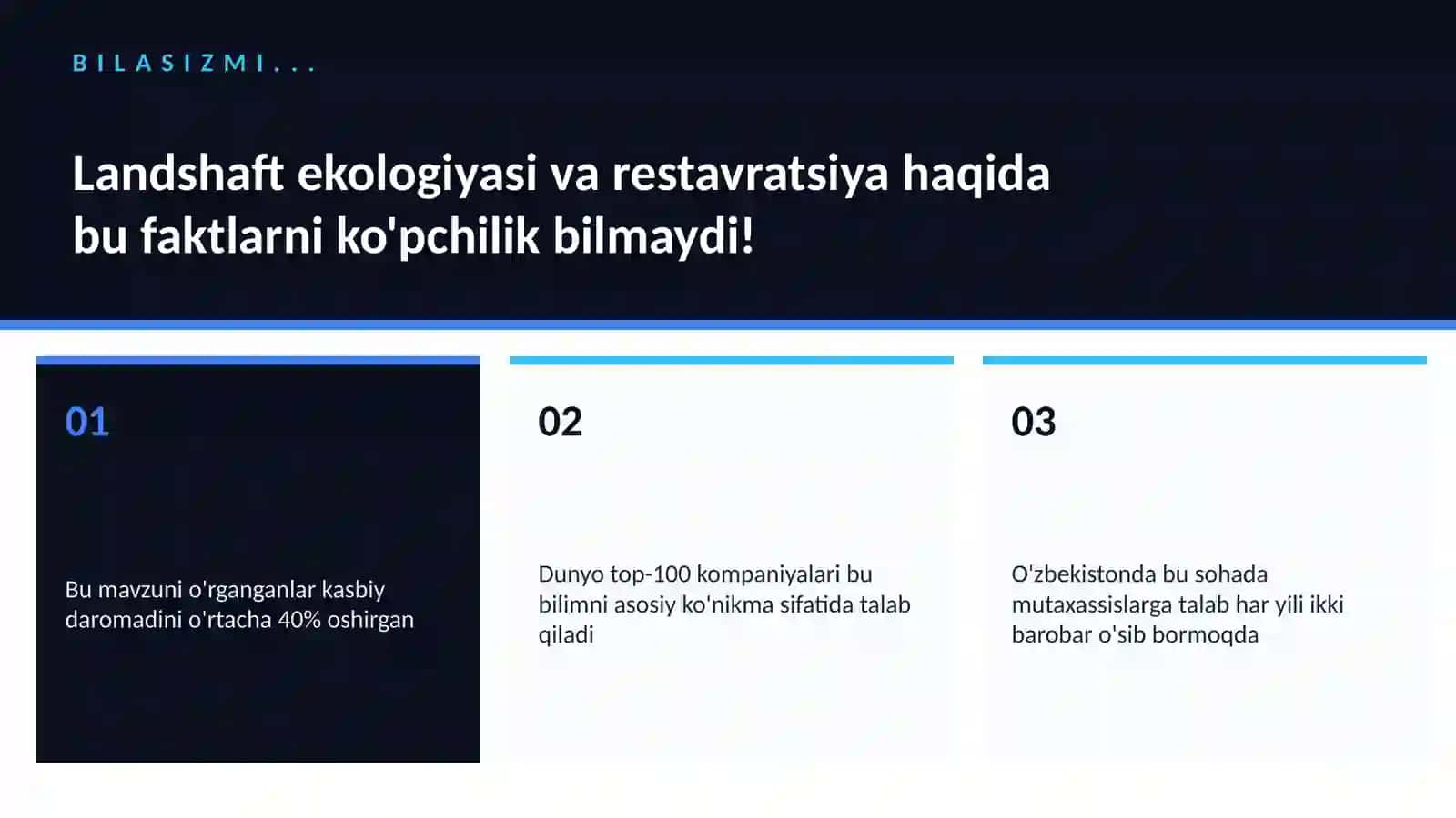 Landshaft ekologiyasi va restavratsiya 2