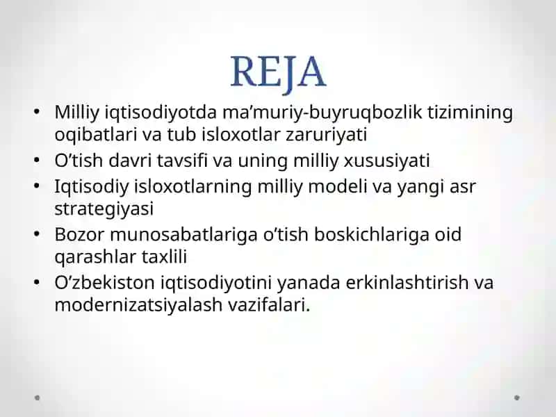Iqtisodiy Ta’limotlar Tarixi 2