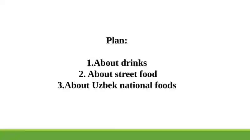 drinks and foods 2
