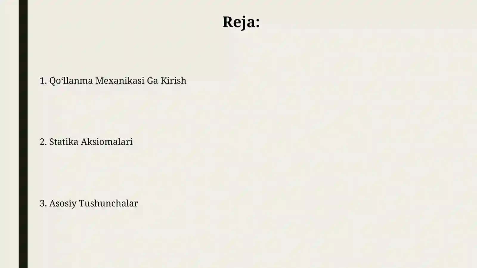 Kuchlarning Teng Ta'sir Etganligi 2