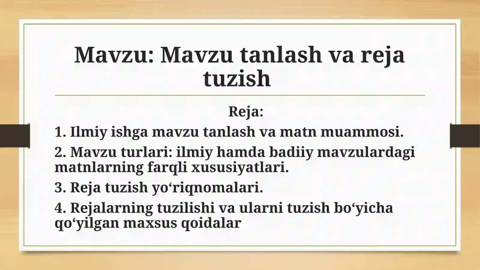 AKADEMIK YOZUV FANIDAN3- MASHG‘ULOT 2