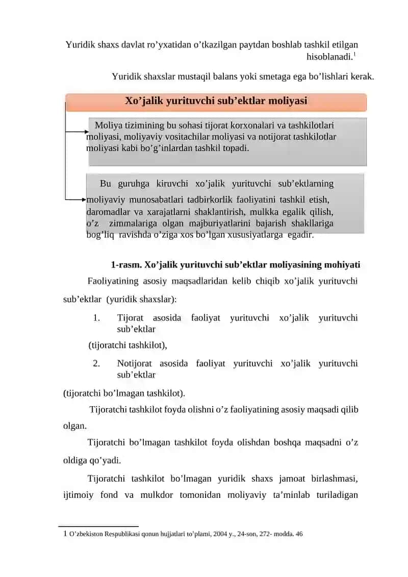 Xoʼjalik yurituvchi subʼektlar moliyasi 2