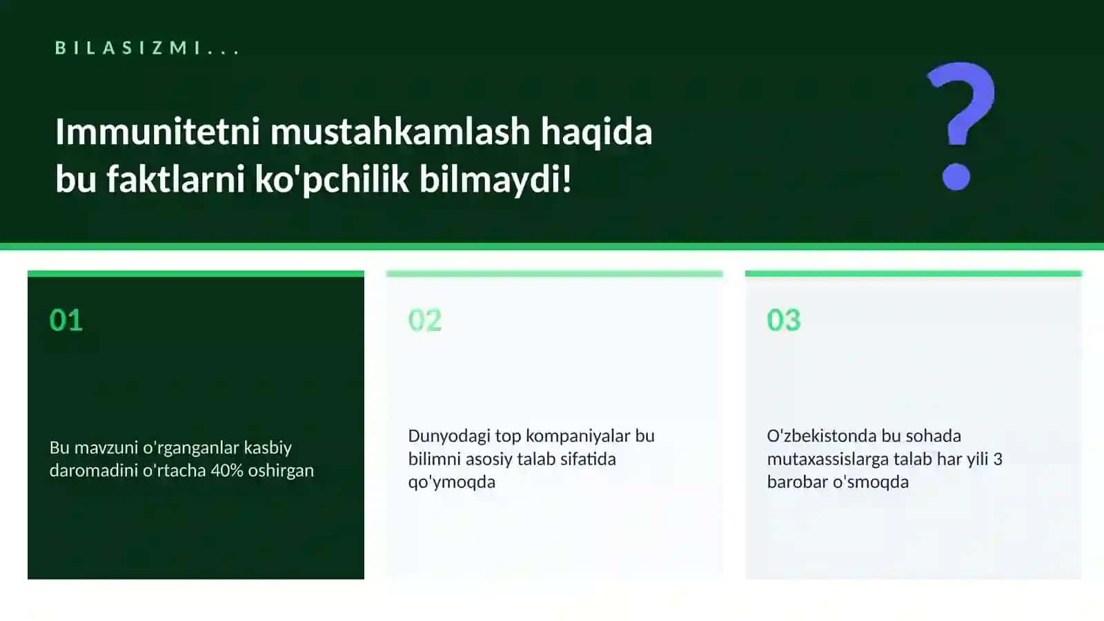 Immunitetni mustahkamlash 2