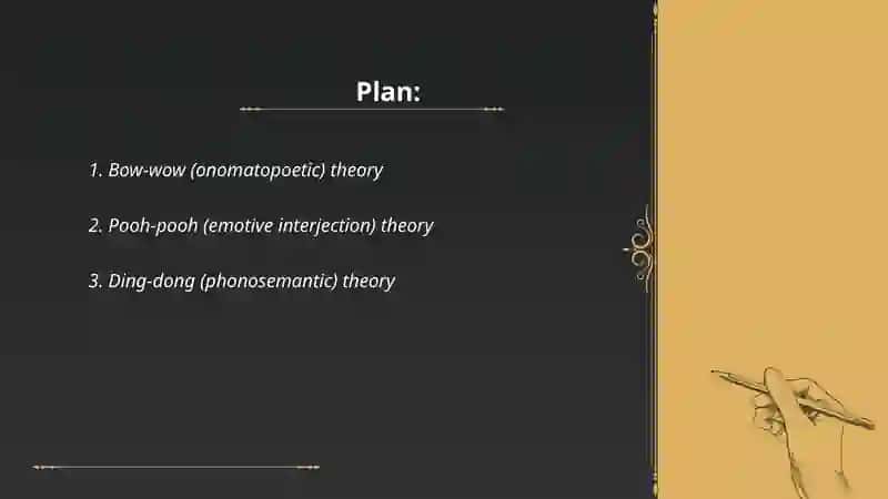 Theories on the origin of language 2