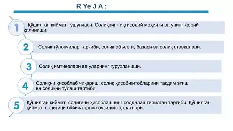Qo‘shilgan qiymat solig‘i 2