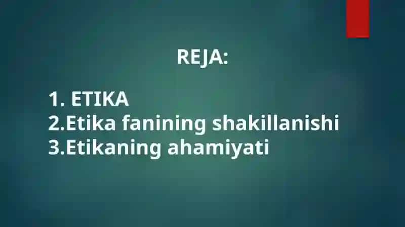 Etikaningmohiyativaahamiyati 2