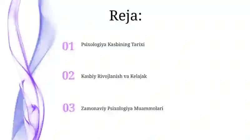 Psixolog kasbining shakillanish tarixi va bugungi inkoniyatlari 2