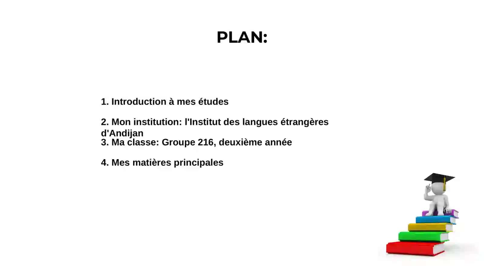 Mes études 2