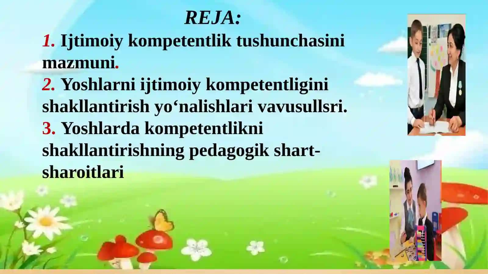 YOSHLARDA IJTIMOIY KOMPETENTLIKNI RIVOJLANTIRISH 2