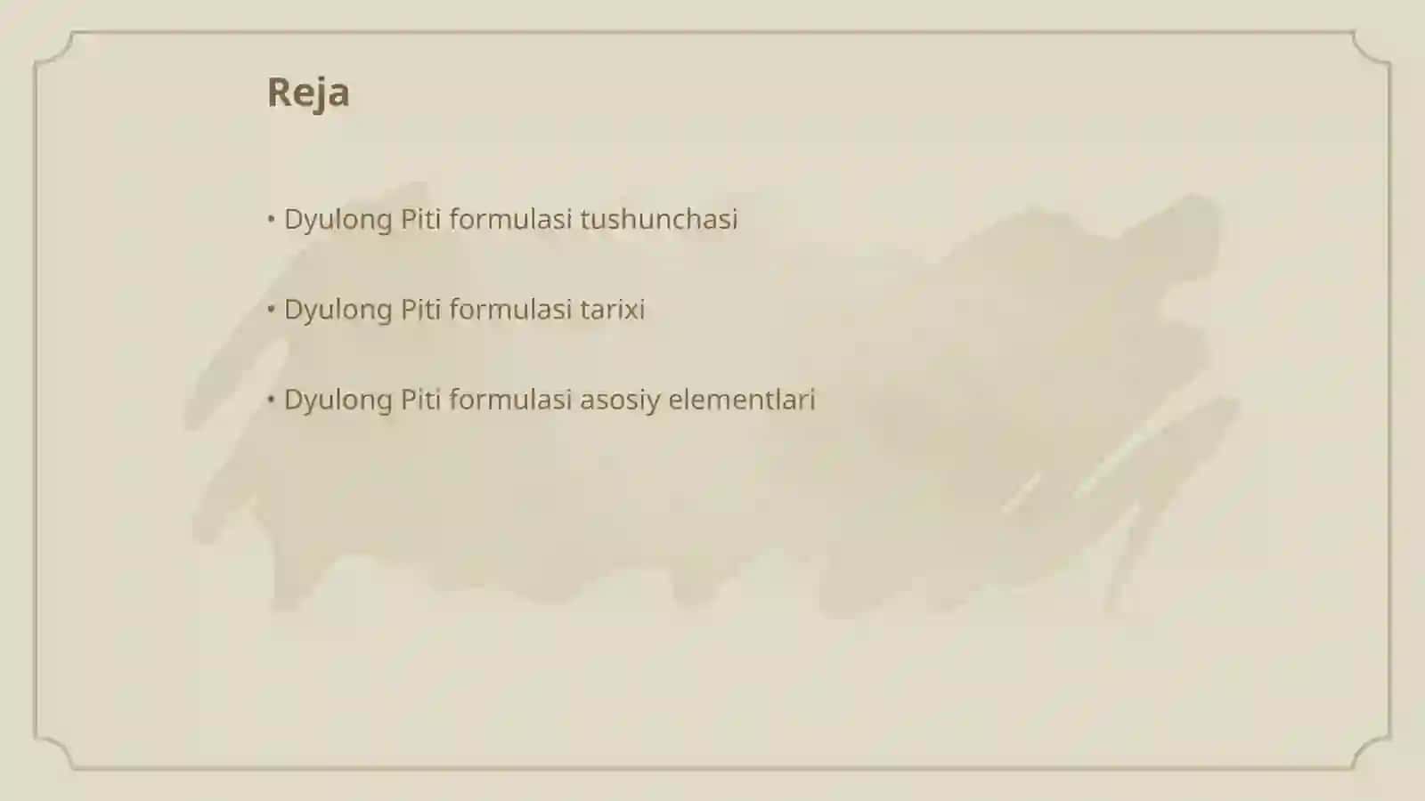 Dyulong Piti formulasi 2