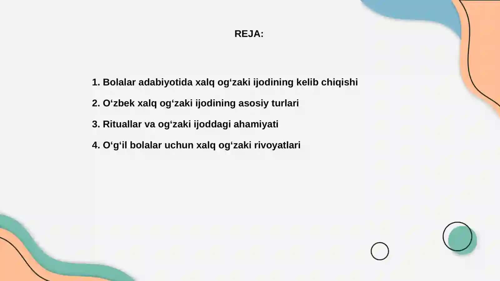 Bolalar adabiyotida xalq ogʻzaki ijodining oʻrni 2
