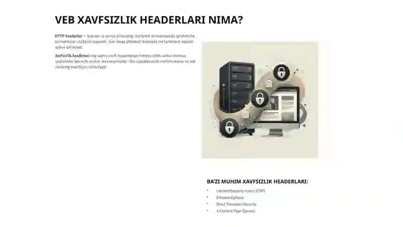 VEB XAVFSIZLIK HEADERLARI 2