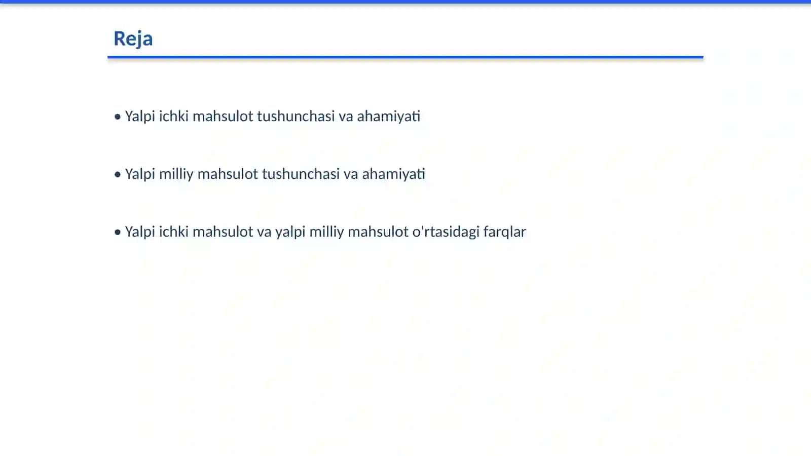 Yalpi ichki mahsulot va yalpi milliy mahsulot: mazmuni va farqlari 2