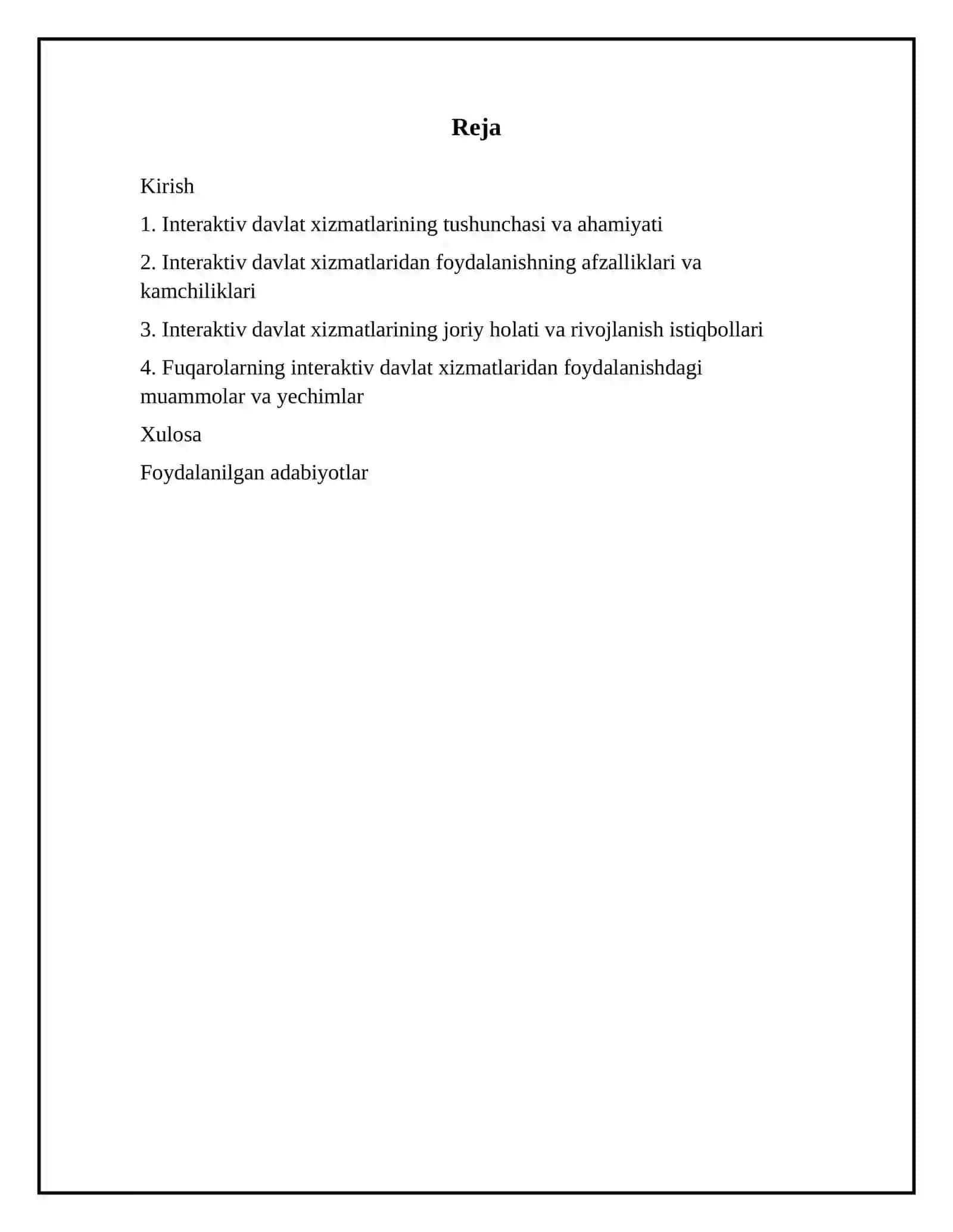 Interaktiv davlat xizmatlaridan foydalanish 2