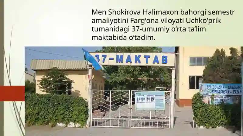 Amaliyot taqdimoti 2