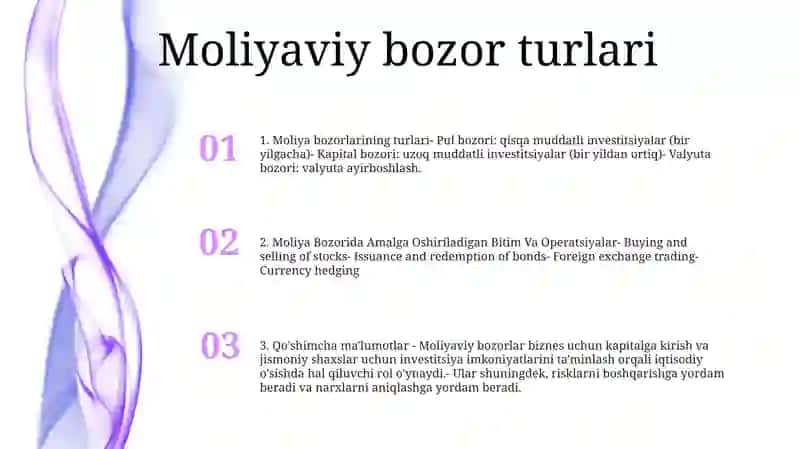 Moliya Bozorida Amalga Oshiriladigan Bitim Va Operatsiyalar 2