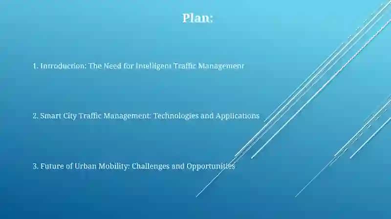Intelligent Traffic Management in SmartCities 2
