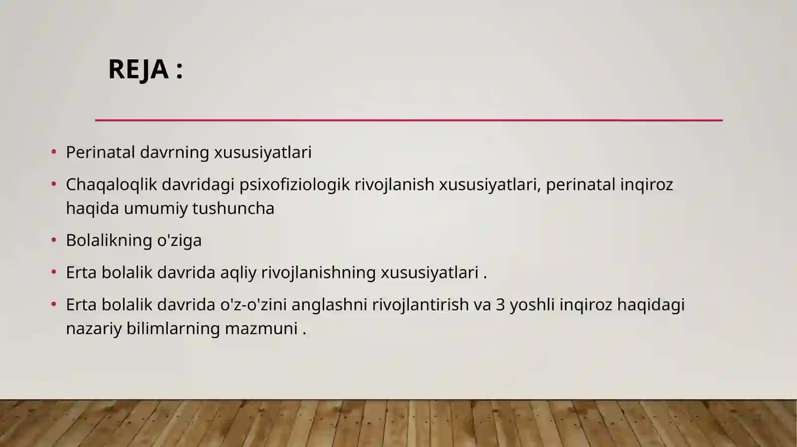 Ontogenezning ilk bosqichlari 2