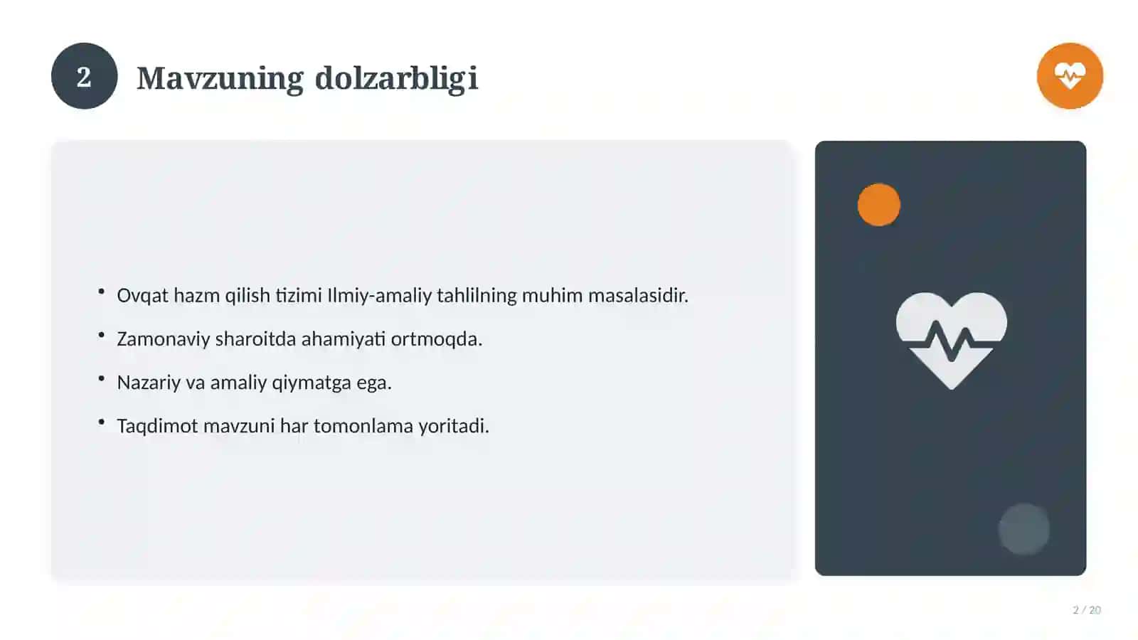 Ovqat hazm qilish tizimi 2