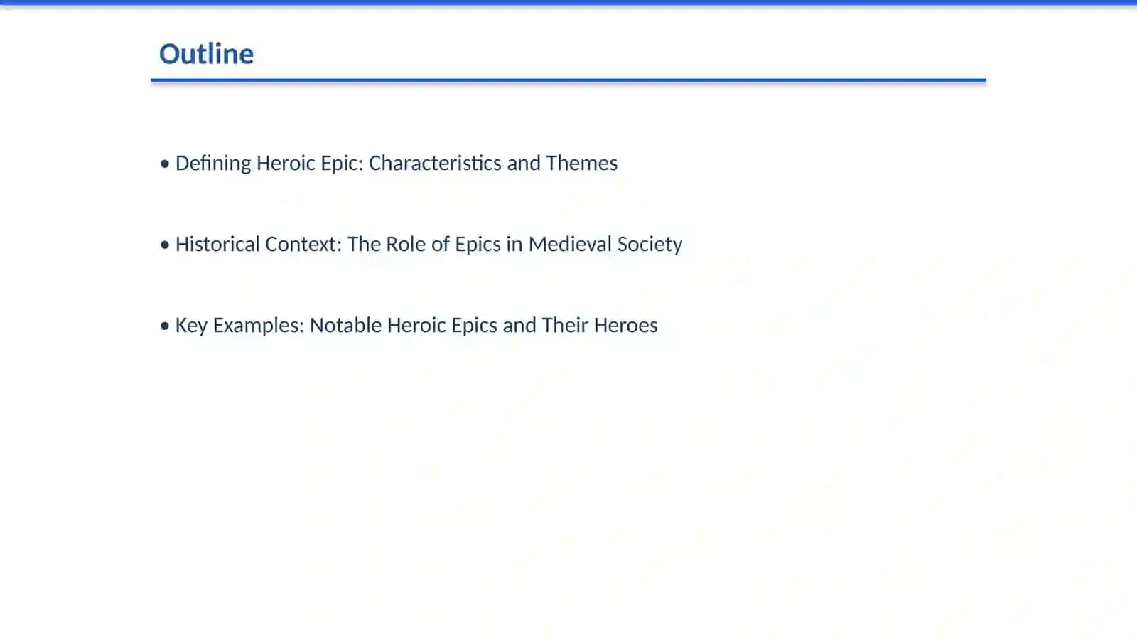 Heroic epos of the middle ages 2