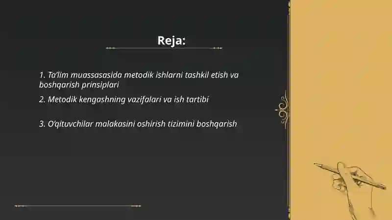Ta’lim muassasasi menejmenti 2